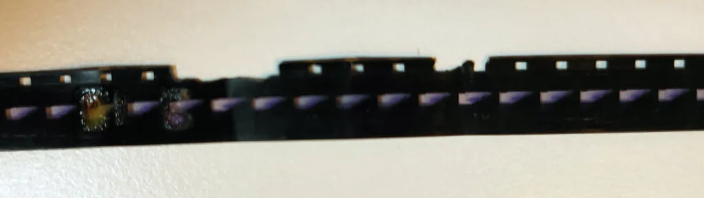 Defekte Perforation